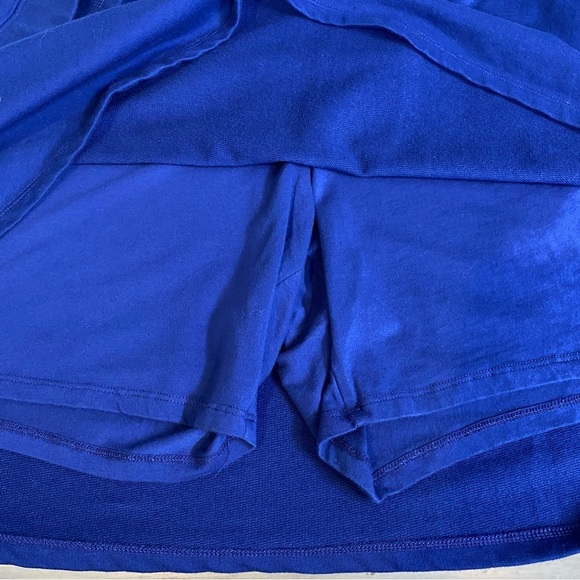 Quacker Factory Women's Plus size 3X Bright Blue Skort Pockets pull on - Picture 3 of 5